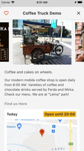 FoodTruckFinder Mobile App Screenshot 3